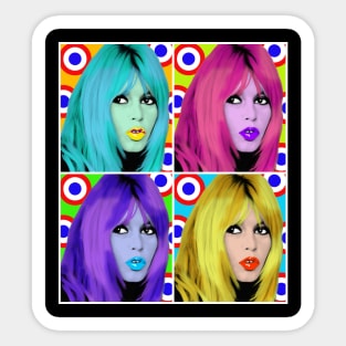 Bardot PoP Collage Sticker